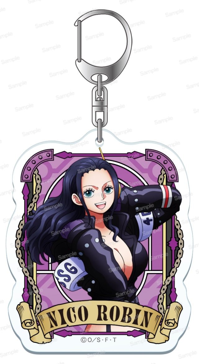 [One Piece] Ultimate Crew 8th Acrylic Keychain Robin - Otaku Collectives