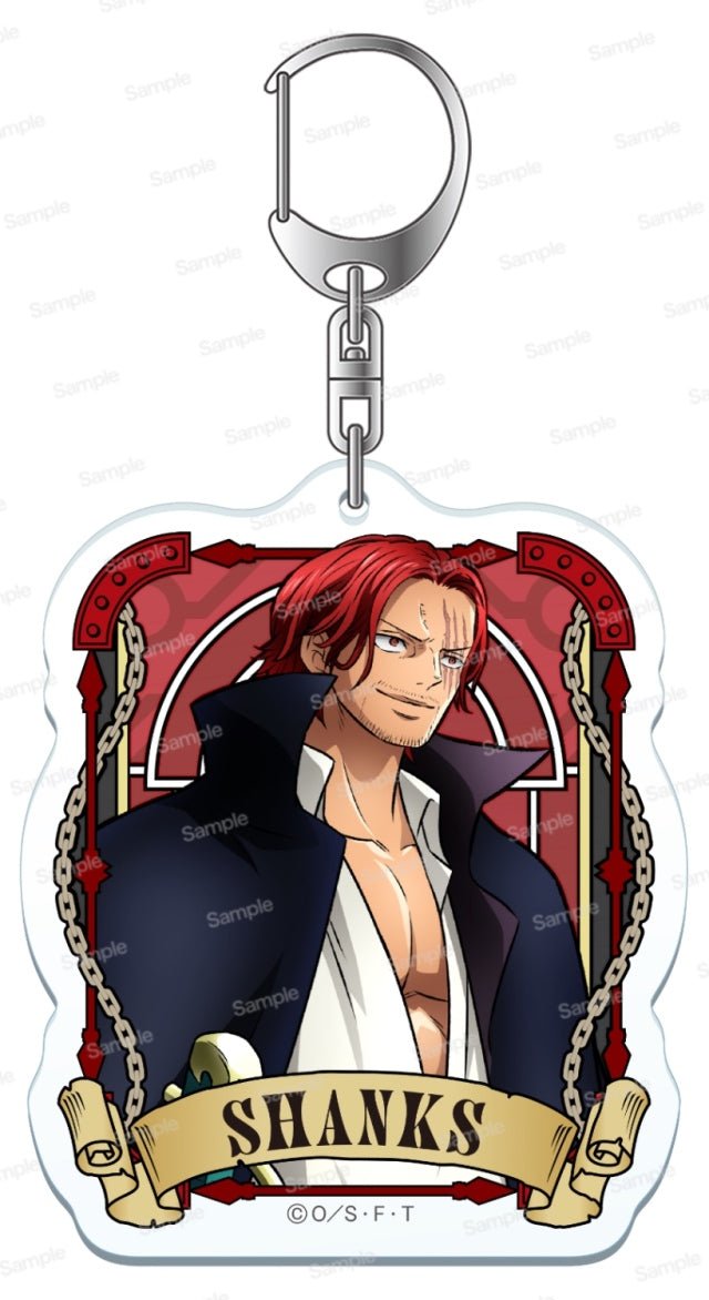 [One Piece] Ultimate Crew 8th Acrylic Keychain Shanks - Otaku Collectives