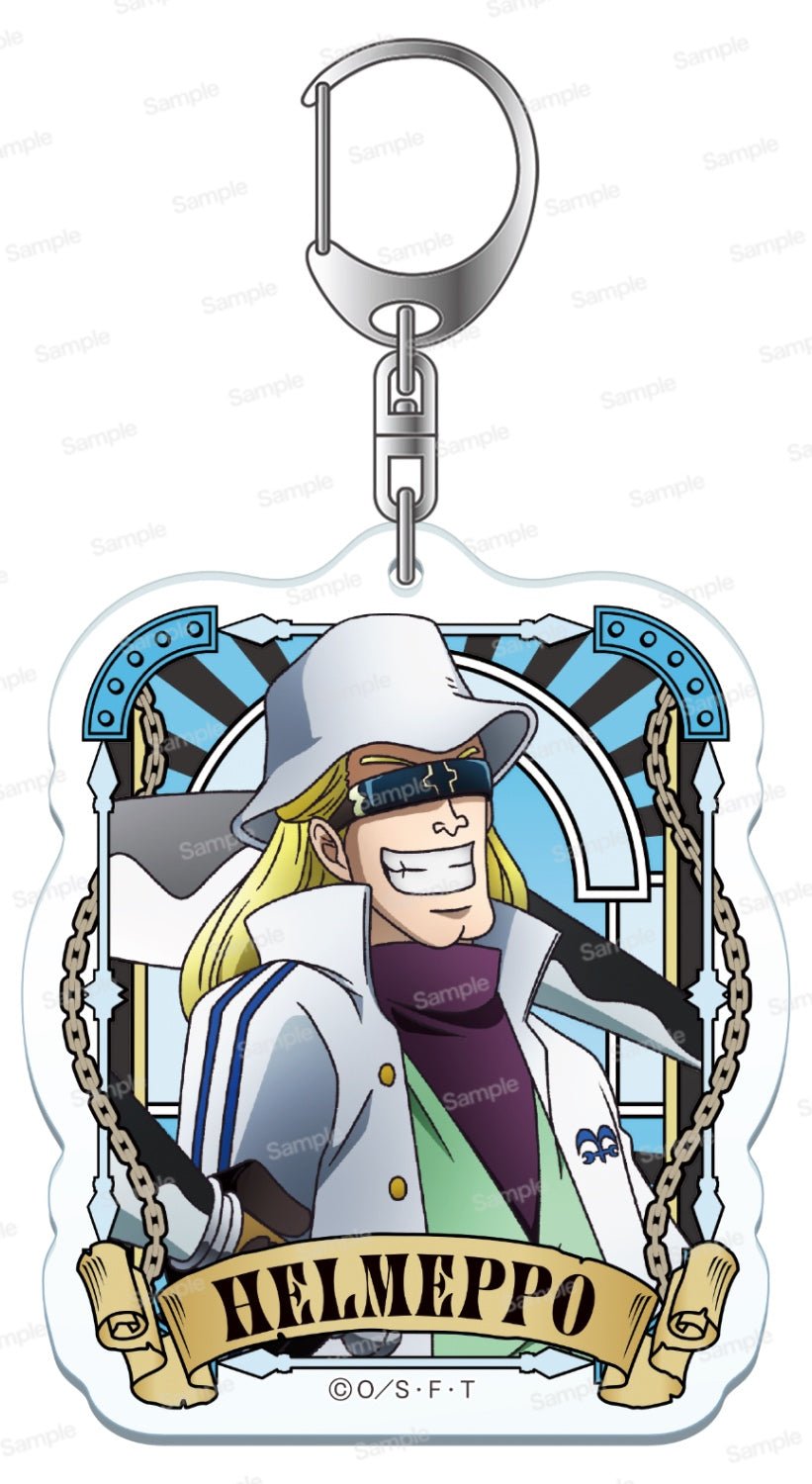 [One Piece] Ultimate Crew Vol.6 Acrylic Keychain Helmeppo - Otaku Collectives