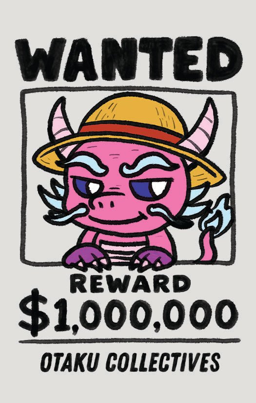 [Otaku Collectives] Dragon Wanted Patch - Otaku Collectives