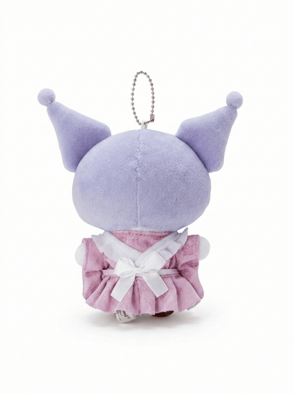 Plush Keychain Sakura Maid Tea House Kuromi Sanrio - Otaku Collectives