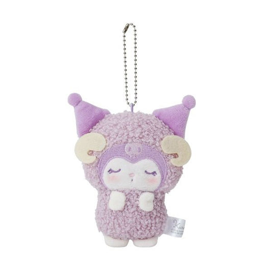 Plush Mascot Holder Oyasumi Hitsuji Kuromi Sanrio - Otaku Collectives