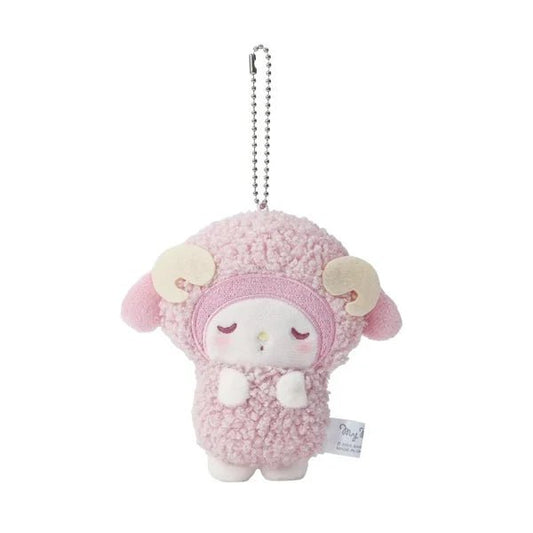 Plush Mascot Holder Oyasumi Hitsuji My Melody Sanrio - Otaku Collectives
