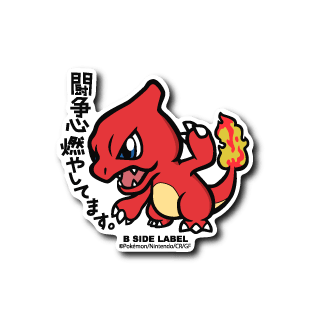 [Pokemon] B-Side Label Sticker- Charizard (B) - Otaku Collectives