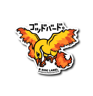 [Pokemon] B-Side Label Sticker- Moltres - Otaku Collectives