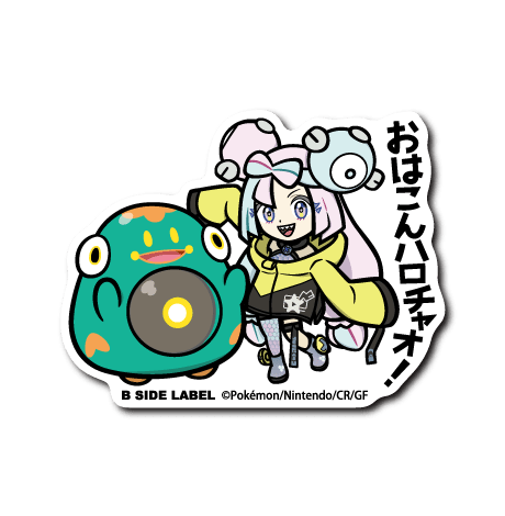 [Pokemon] B-Side Label Sticker- Nanjamo & Harabari - Otaku Collectives