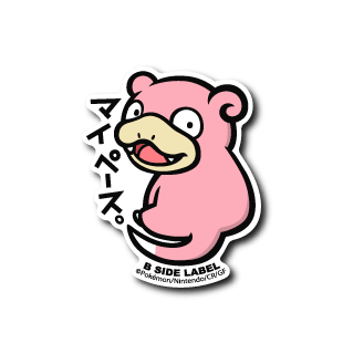 [Pokemon] B-Side Label Sticker- Slowpoke - Otaku Collectives