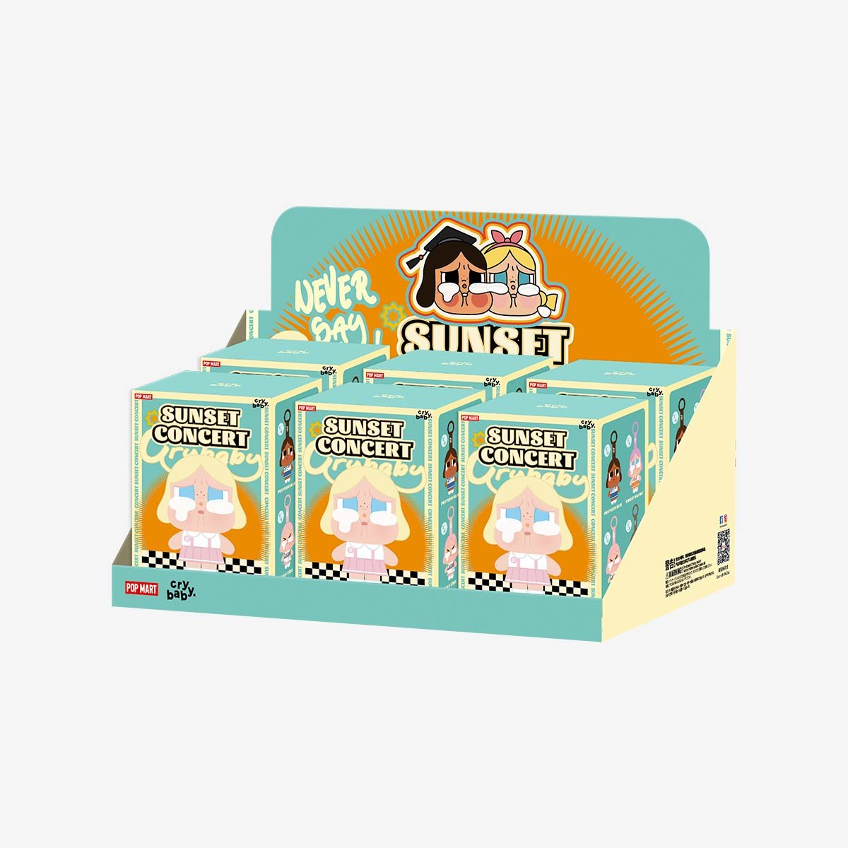 [Pop Mart] CRYBABY Sunset Concert Series Plush Pendant **BLIND BOX** - Otaku Collectives