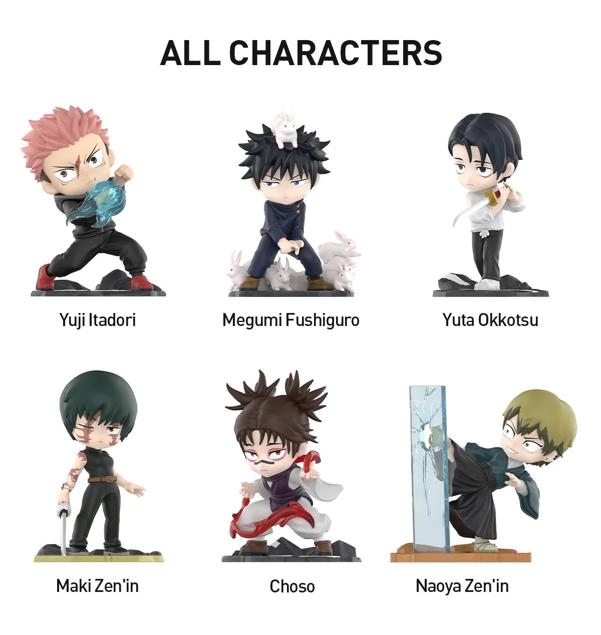 POP MART Jujutsu Kaisen The Culling Game Series Figures - Otaku Collectives