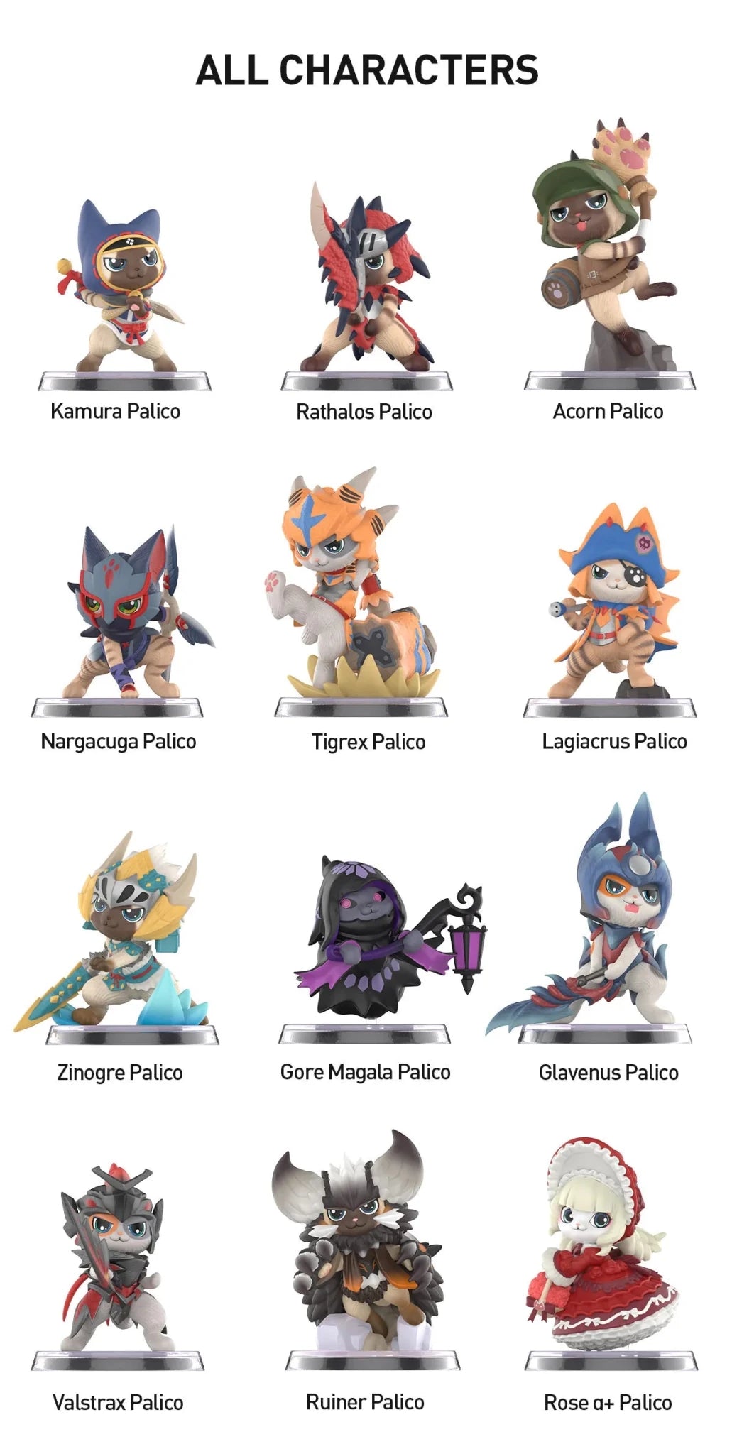 POP MART Monster Hunter Palico Series Figures - Otaku Collectives