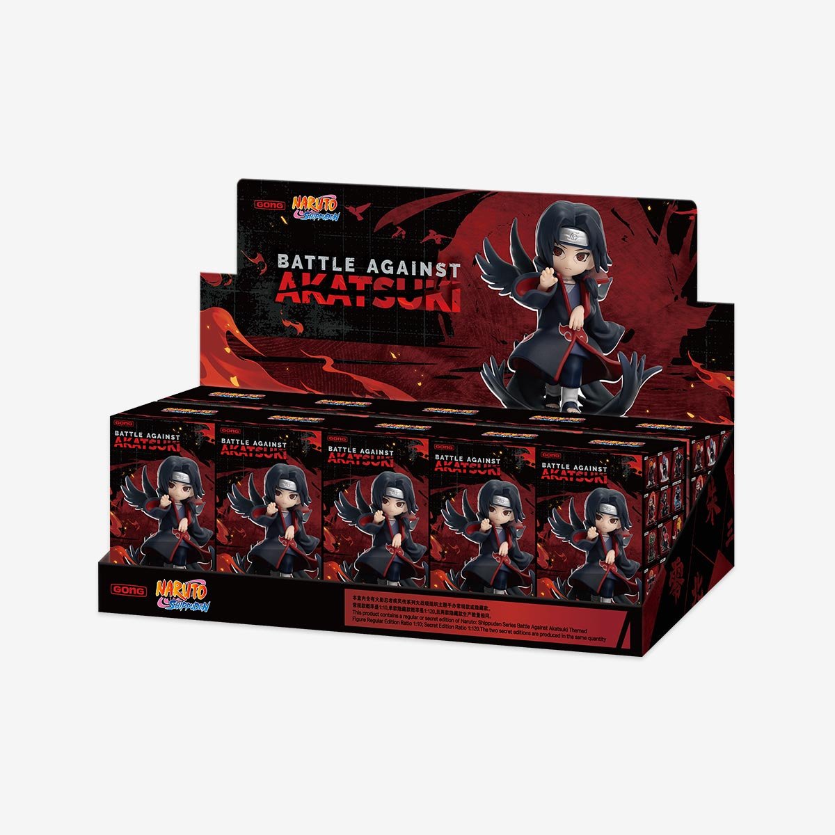 [Pop Mart] Naruto: Shippuden Series Battle Against Akatsuki Themed Figure **BLIND BOX** - Otaku Collectives