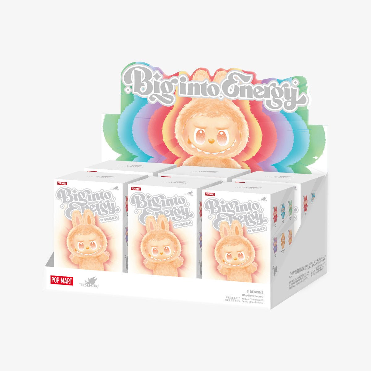 [Pop Mart] Official Big Into Energy Series - Vinyl Plush Pendant **BLIND BOX** - Otaku Collectives