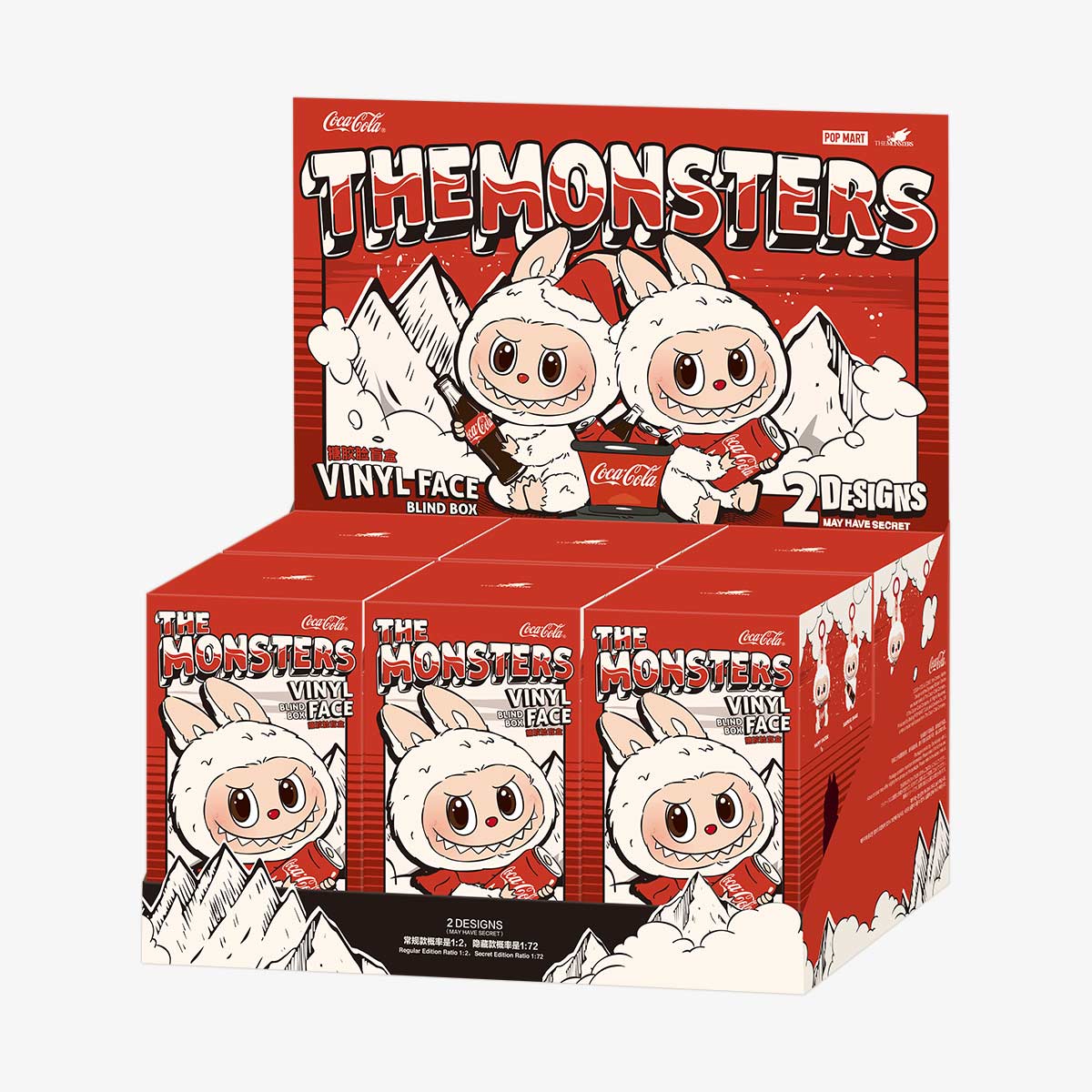 [Pop Mart] THE MONSTERS COCA - COLA SERIES - VINYL Face **BLIND BOX** - Otaku Collectives