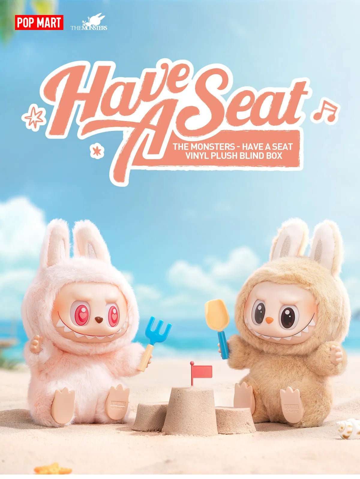 Pop Mart Have a Seat Vinyl Plush Blind Box - THE MONSTERS – Otaku Pop Mart Have a Seat Vinyl Plush Blind Box - THE MONSTERS – Otaku