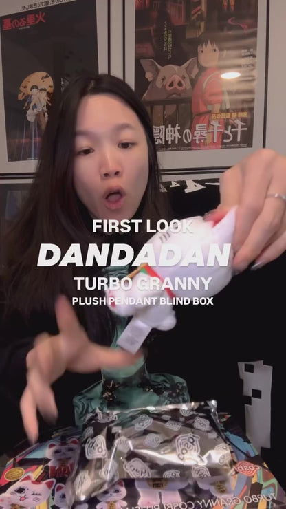 Hot Toys COSBI Dandadan Turbo Granny Plush Keychain Blind Box