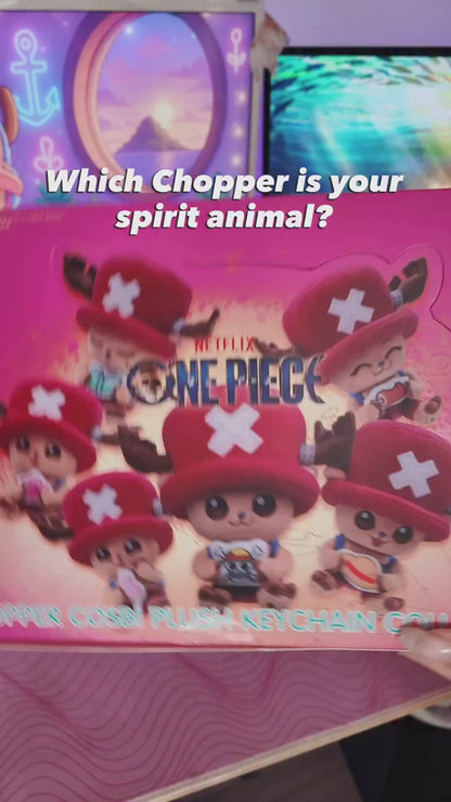 Hot Toys Cosbi One Piece Chopper Plush Keychain