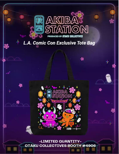 [PRE-ORDER] Akiba Station L.A. Comic Con Exclusive 2026 - Tote Bag