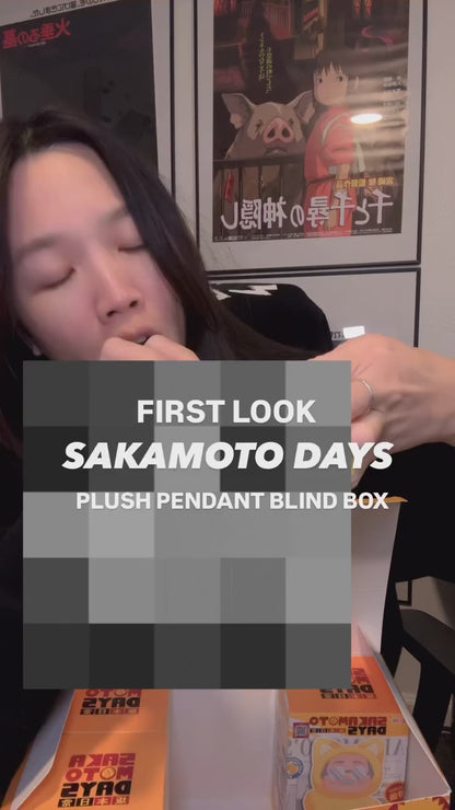 EAKI Sakamoto Days Cat Paradise Party Series Vinyl Plush Toy Blind Box