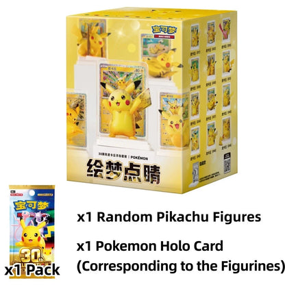 Pokemon Dream Painting Vol.4 30th Anniversary Pikachu Blind Box