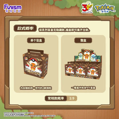 Funism Pokémon Palmsize Wonders 30th Anniversary First Partner Series Figures