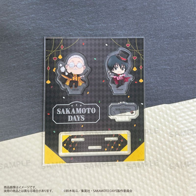SAKAMOTO DAYS Taro Sakamoto & Nagumo Chara Hoppin! Magician Ver. Acrylic Stand Diorama - Otaku Collectives