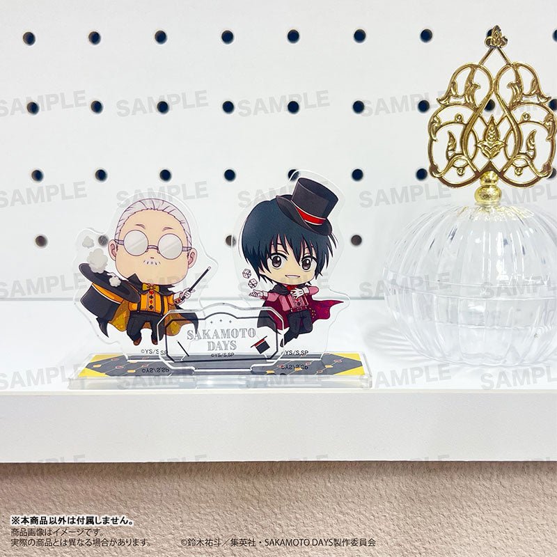 SAKAMOTO DAYS Taro Sakamoto & Nagumo Chara Hoppin! Magician Ver. Acrylic Stand Diorama - Otaku Collectives