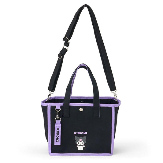 [Sanrio] 2WAY Mini Tote Bag - Kuromi - Otaku Collectives