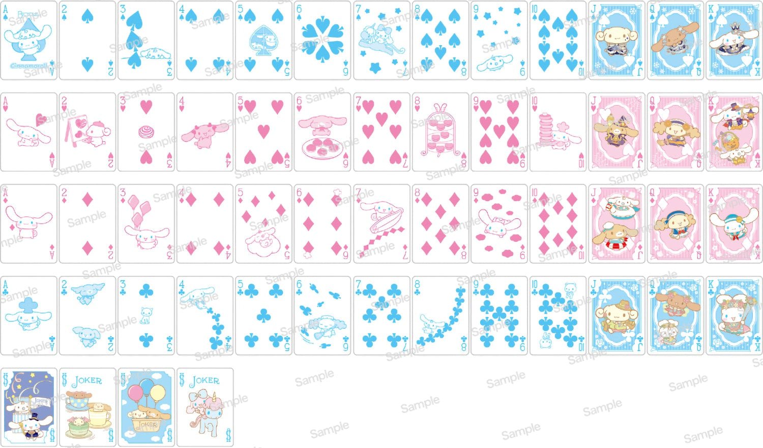 [Sanrio] Bicycle x Sanrio Playing Cards - Cinnamoroll - Otaku Collectives