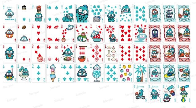 [Sanrio] Bicycle x Sanrio Playing Cards - Hangyodon - Otaku Collectives