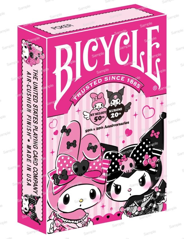 Sanrio] Bicycle x Sanrio Playing Cards- My Melody & Kuromi – Otaku