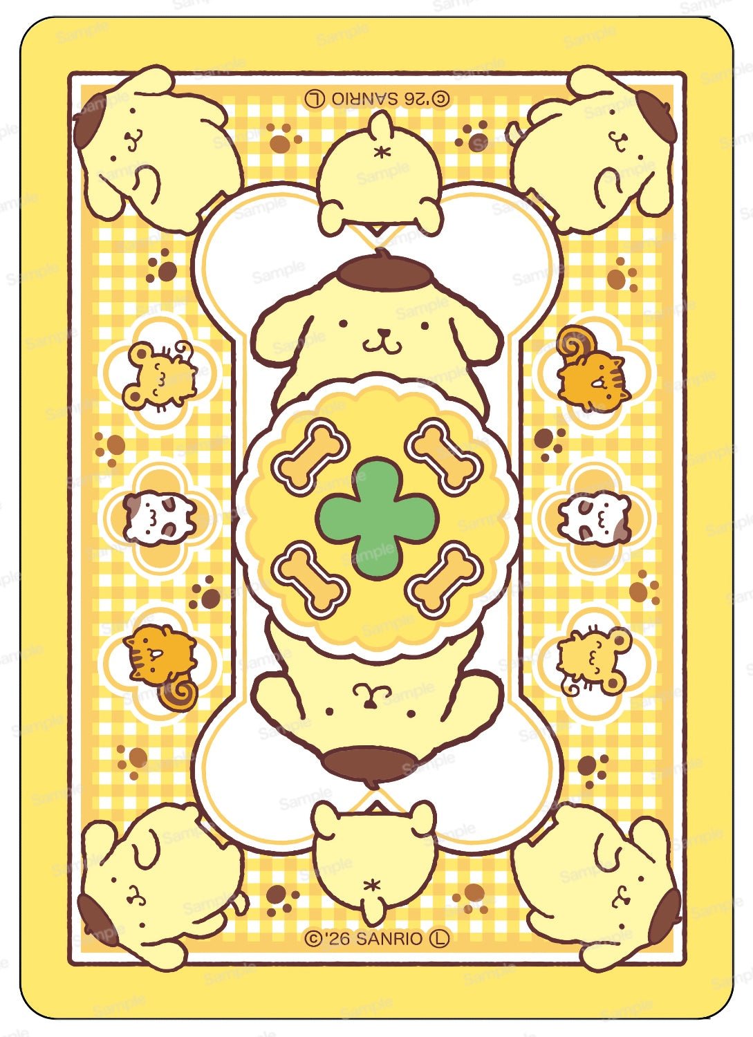[Sanrio] Bicycle x Sanrio Playing Cards- Pompompurin - Otaku Collectives