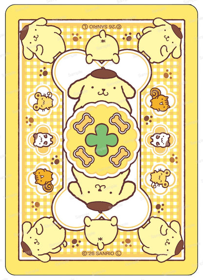 [Sanrio] Bicycle x Sanrio Playing Cards- Pompompurin - Otaku Collectives