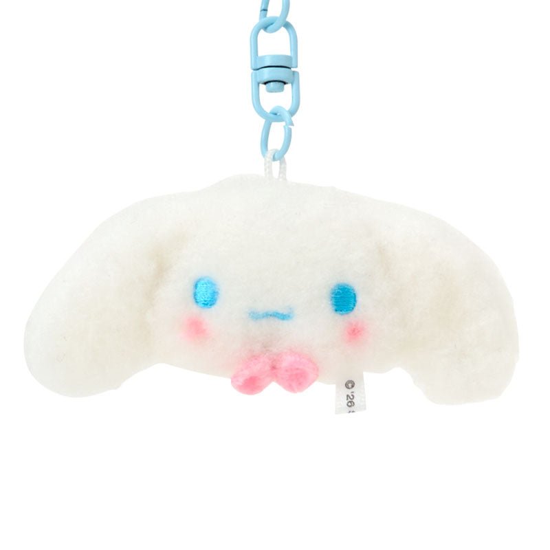 Sanrio Cinnamoroll Mini Mascot Keychain Set – 2pc Plush Key Holder (Matching Niko Niko) - Otaku Collectives