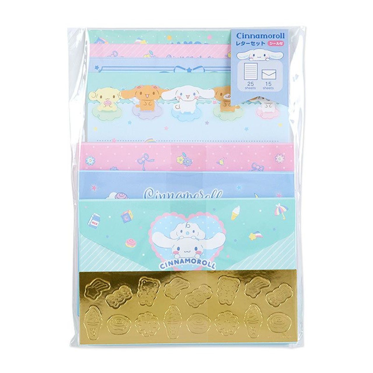 [Sanrio] Exclusive Sanrio Letter Set Notepads - Cinnamoroll - Otaku Collectives