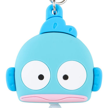 [Sanrio] Face - shaped badge reel keychain - Hangydon - Otaku Collectives