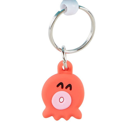 [Sanrio] Face - shaped badge reel keychain - Hangydon - Otaku Collectives