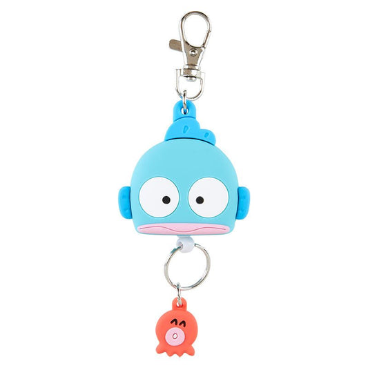 [Sanrio] Face - shaped badge reel keychain - Hangydon - Otaku Collectives