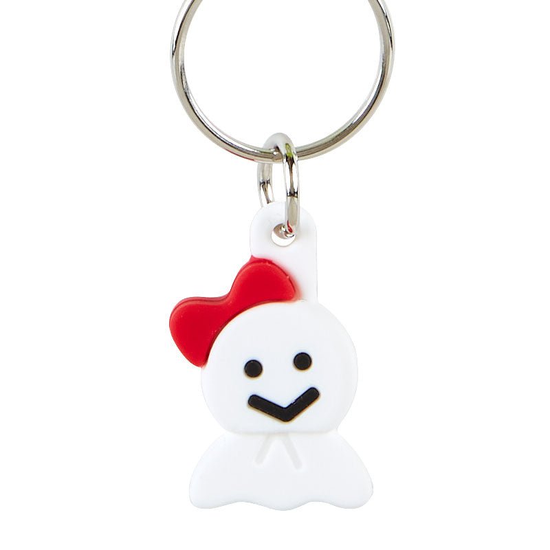 [Sanrio] Face - shaped badge reel keychain - Keroppi - Otaku Collectives