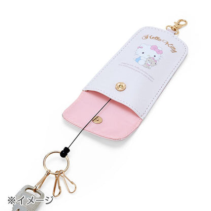 [Sanrio] Keycase with reel - Chestnut Cream - Otaku Collectives