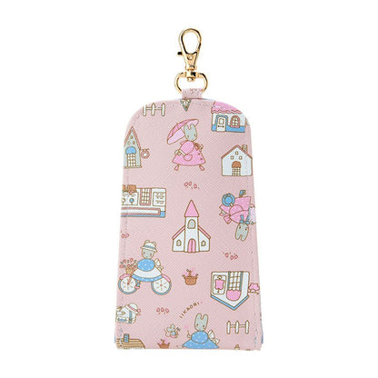 [Sanrio] Keycase with reel - Chestnut Cream - Otaku Collectives