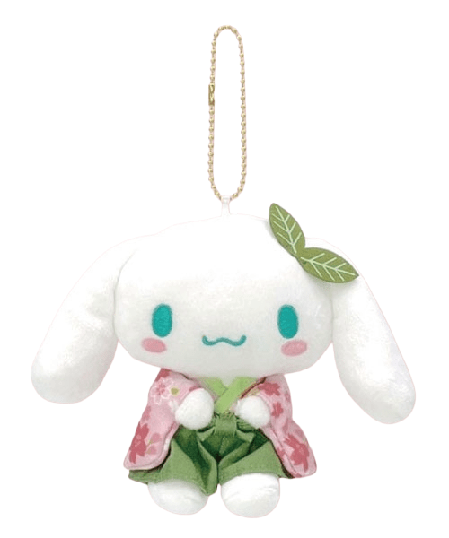 Sanrio Matcha Kimono Cinnamoroll Plush Keychain - Authentic Japan Edition - Otaku Collectives