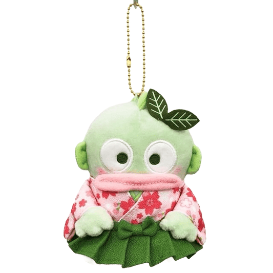 Sanrio Matcha Kimono Hangyodon Plush Keychain - Authentic Japan Edition - Otaku Collectives