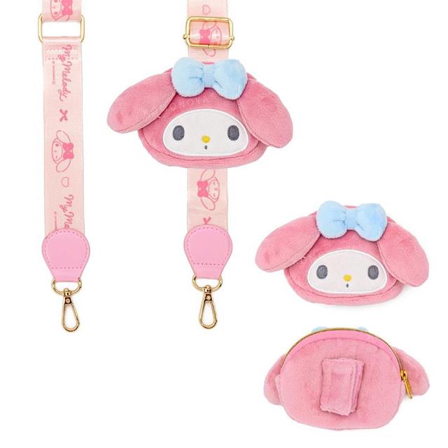 [Sanrio] Multi - shoulder Adjustable Phone or Purse Strap with Pouch - My Melody - Otaku Collectives