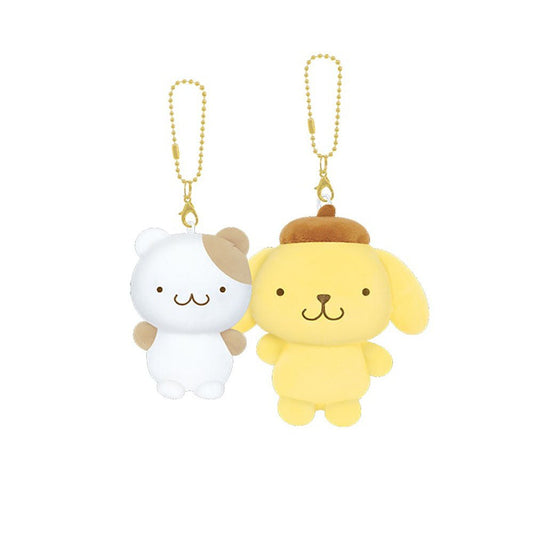 [Sanrio] Nikonui Keychain - Pompompurin & Muffin - Otaku Collectives