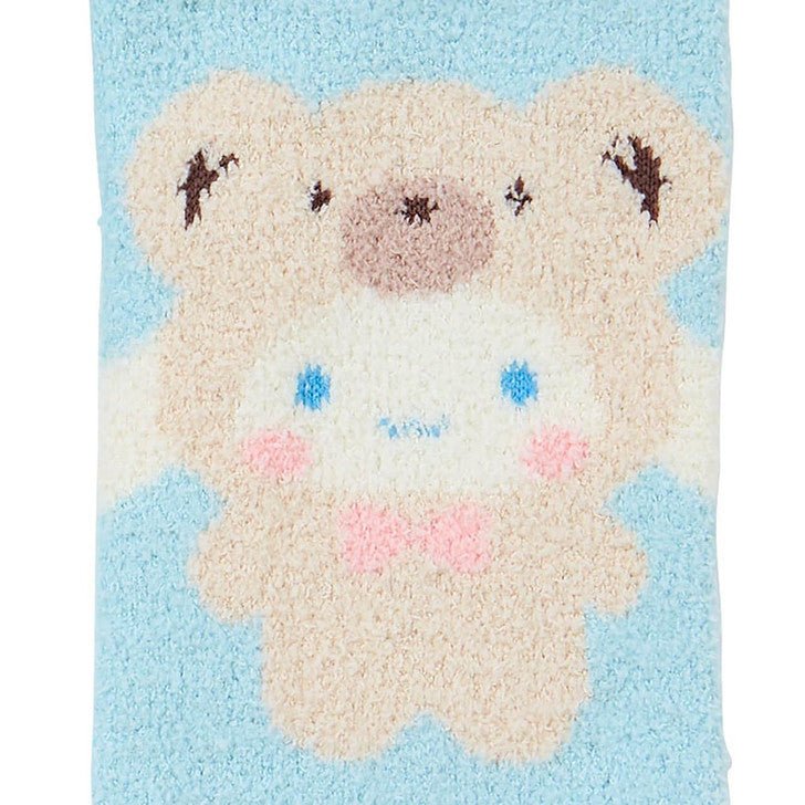 [Sanrio] Official Sanrio Exclusive Fluffy Socks - Bear Costume Cinnamoroll - Otaku Collectives