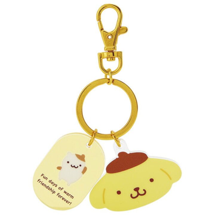 [Sanrio] Original Face Keychain - Pompompurin - Otaku Collectives