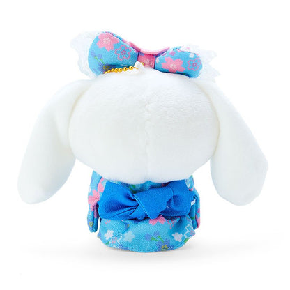 [Sanrio] Plush Charm Mascot holder (Cherry Blossom Kimono) - Cinnamoroll - Otaku Collectives