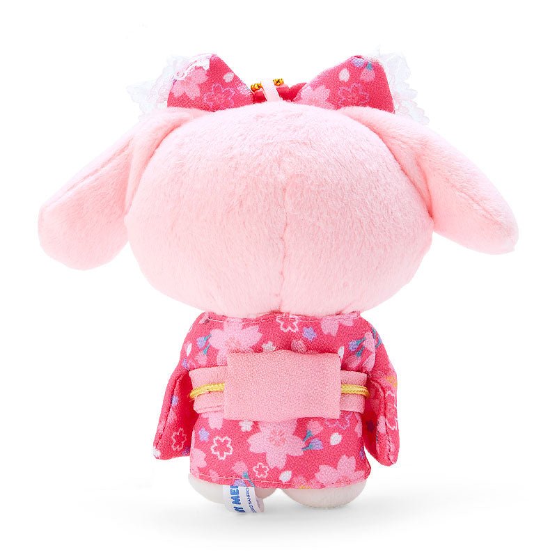 [Sanrio] Plush Charm Mascot holder (Cherry Blossom Kimono) - My Melody - Otaku Collectives