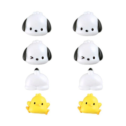 Sanrio Pochacco 3D Nail Parts Set – Character Nail Art Decorations with Adhesive Stickers - Otaku Collectives