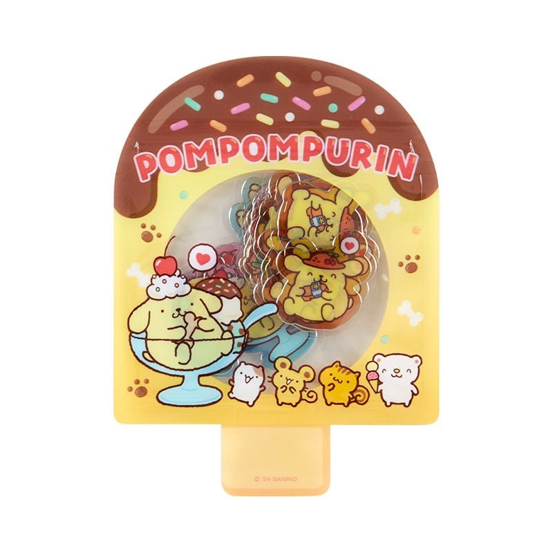 [Sanrio] Pompompurin Summer Seal Sticker set - Otaku Collectives